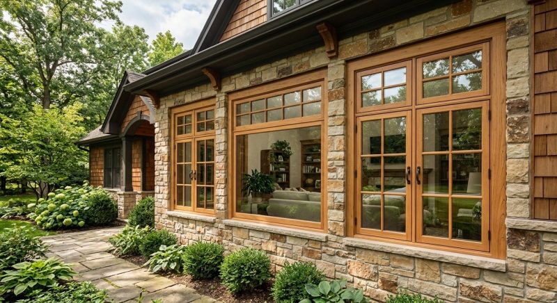 Wood Windows Installation in Cary, NC